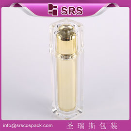 شينغرويسي التعبئة والتغليف L054-15ml 30ml 50ml 100ml فاخر مربع مضخة مستحضر البلاستيك الزجاجة