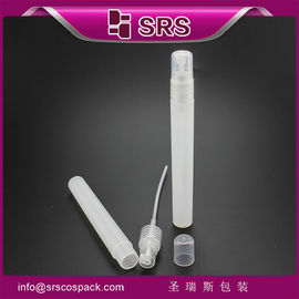 SRS البلاستيكية الملونة العناية الشخصية مضخة التجميل السفر 12 مل زجاجة hdpe مع رذاذ الضباب