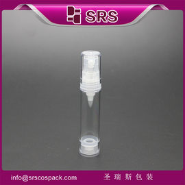 الشفافية 5ml 10ml قنينة مضخة بدون هواء