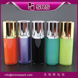 SRS بيع بالجملة 15ml 30ml 50ml عبوة بلاستيكية مستحضرات التجميل الاكريليك لوقاية البشرة