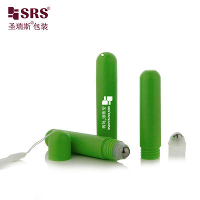 زجاجات بلاستيكية فارغة PP PCR تجميلية أنيقة جيل رولي رول على حاوية مزيل للاشمئزاز