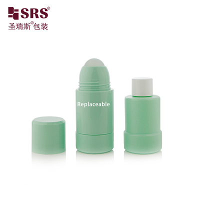 50ml 75ml PP PCR زجاجة مزدوجة قابلة للإستبدال