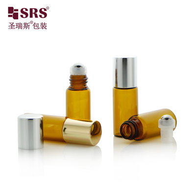 BLP-3ML زيت أساسي زجاجي زجاجة رول أون للعطور بدون تسرب تعديل التعبئة والتغليف