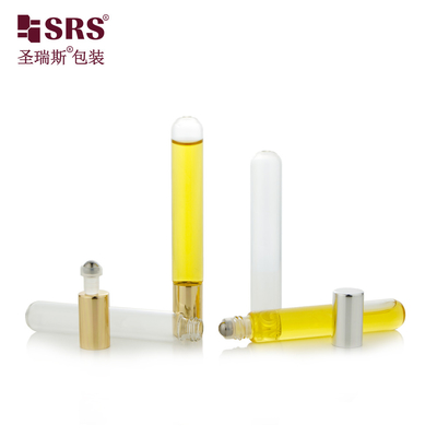 BLP-10ML القاع المستدير الفارغ الأنبوب الشفاف الزجاجي على زجاجة الزيت الأساسي بالجملة