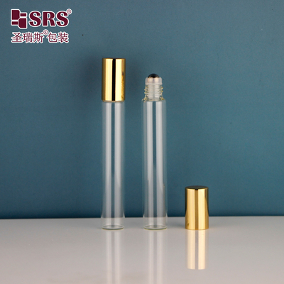 BLP-10ML عينات الأسهم مجاناً عن عينات الألوان الأسهم واضحة الزجاجية الكرة الدوارة لفة على المرور الشفاف