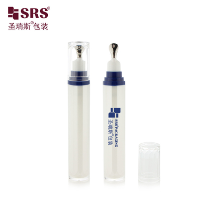 LR001-15ML عالية الجودة لا تسرب أكريليك تخصيص مصل العين التعبئة والتغليف المعدنية