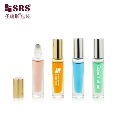 GB1-5ML زجاجة زجاجية صافية عالية الجودة ضد التسرب زجاجة حديدية مستديرة مع غطاء الألومنيوم مستديرة