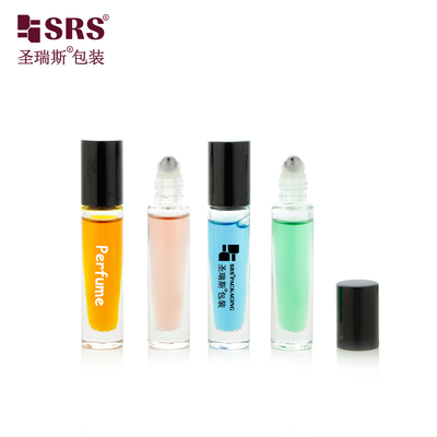 GB1-5ML حجم السفر الجيب اللطيف الدائري الزجاج القصير على الزجاجة لتحميل زيت الأظافر