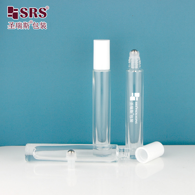 GB1-10ML زجاجة سميكة فاخرة عالية الجودة شفافة لون مخصص متاح زجاجية كرة عطر بدون تسرب