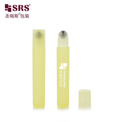 RPP 8ml الحقن الفارغ حسب الطلب اللون الأصفر الصفراء المقطعة المنتهية مصل العين لفة على الزجاجة لا تسرب