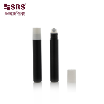 RPP-8ml زجاجة روليّة للاستعمالات المخصصة للحقن الأسود المتجمدة للتدليك جيل العين التعبئة البلاستيكيّة للمحقن