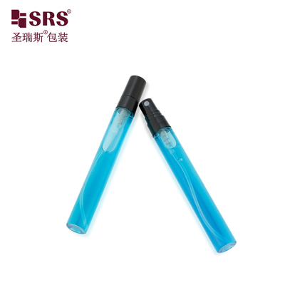 BLPP-10ML حجم جيب ميني لطيفة الطراز الطويل واضح شفاف الزجاج أنبوب مضخة رش زجاجة للعطور