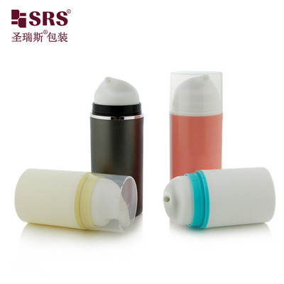 PA602 Snap On Type Round Glossy Matte Injection Customization Hair Serum Refresh Gel Ailrss البلاستيكية الزجاجة التعبئة والتغليف شامبو