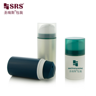 PA604 30ml 50ml 80ml 100ml 120ml 150ml 200ml تخصيص الشامبو المؤسسة التجميل التعبئة والتغليف الفراغ الزجاجة بدون هواء لمنتجات العناية بالبشرة الطباعة الشعار