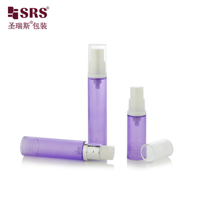 A003 5ml 10ml 12ml 15ml عصارة الشعر المحمولة الطباعة النمط مضخة بدون هواء مصل الزجاجة العناية بالبشرة التعبئة