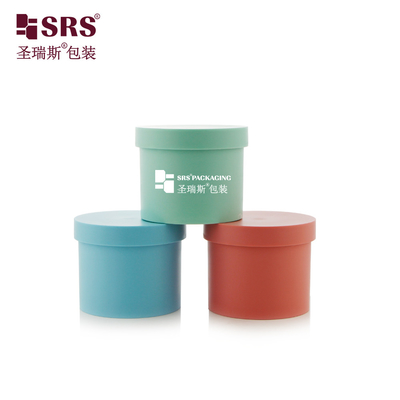 SRSG2 100 غرام حقن الملونة البلاستيكية المتجمدة PP PCR الصديقة للبيئة كريم الجسم جرة حاوية