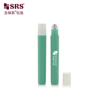 RPP-10ML ((C) PP الطويل والنحيف PP البلاستيكي PP متطابقة المنتهية الزجاجة الرولية الفارغة مع كرة الفولاذ لملحوم العين