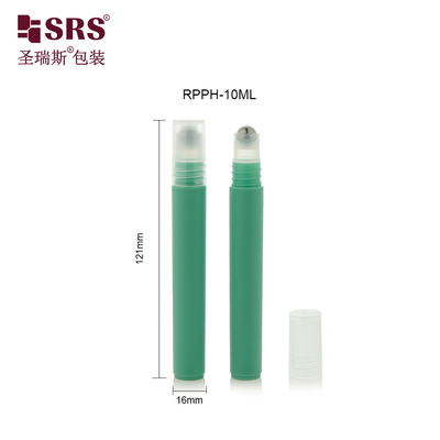 RPPH-10ML ((C) مضاد للشفافية البلاستيك السائل الفارغ حقن مخصص اللون الأخضر مع كرة الفولاذ PP غطاء لا تسرب
