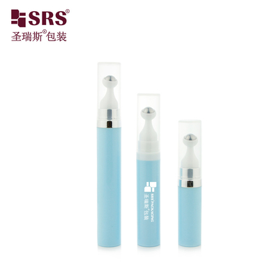 A0035 7.5ml 10ml 15ml زجاجات PP الفراغية للكريم العينية مع غطاء الضغط