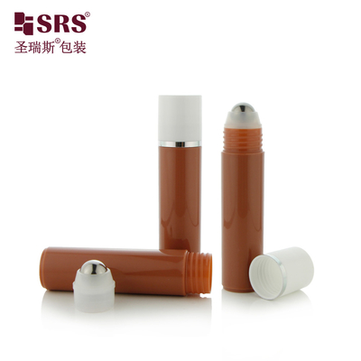 RPP-30ml البني غير شفافي اللون المخصص للحقن العفن المستديرة الرقبة الكتف جيل التدليك الزجاجة