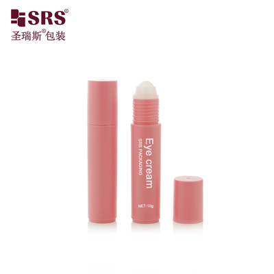 RPP-10ML البلاستيكي الوردي متطابق PP PCR الفارغ التعبئة التجميلية لفة على الزجاجة لمعالجة السائل المضادة للحكة