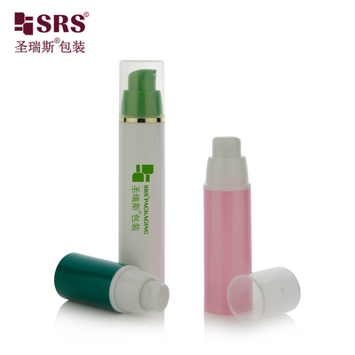 A024 15ml 30ml 50ml حقن ملونة مخصصة PP PCR مضخة بلا هواء