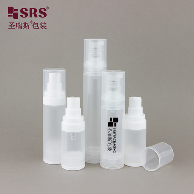 A0216 15ml 30ml 50ml زجاجة بلا هواء من البلاستيك مع مضخة رش اللوشن