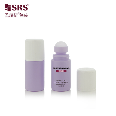 RPPC1- 60ML أسطوانات مزدوجة مقاومة للطفل القبعة البلاستيكية PP لفة على زجاجة مزيل للشم