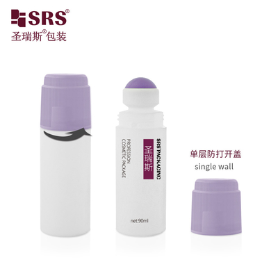 RPPDF-90ML 3 أوقية مصل الجسم مضاد للشفافية مصل مزيل العرق جيل لفة على عبوة التعبئة والتغليف