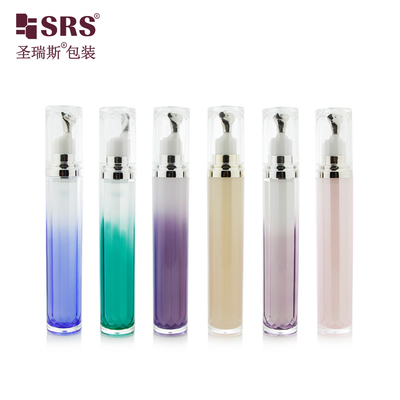 LR001-15ML قنينة أكريليك فاخرة ذات جدران مزدوجة لخصائص مصل العين