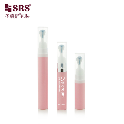A0035 زجاجة مضخة أنيقة بدون هواء 7.5ml، 10ml، 15ml مع مزيج الزنك