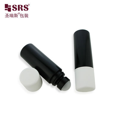 RPPD1-90ML زجاجة دائرية بلاستيكية عالية الجودة وصديقة للبيئة للرول أون لمضاد التعرق، بغطاء مقاوم للعبث للأطفال