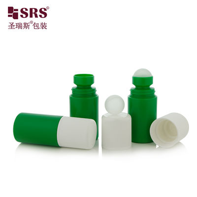 RPPC1- 60ML Gel ضد الحكة مساج كرة الدوار الزجاجة طباعة الشعار CRC لا تسرب