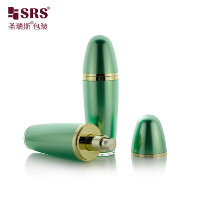 الدرجة العالية L010 15ml 30ml 50ml شكل الكرة الزجاجات المضخة التجميلية المورد