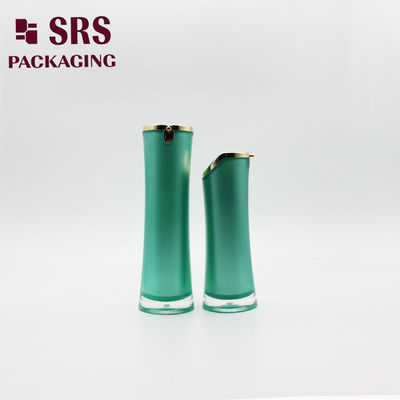 L092 زجاجة تجميلية من 15 مل 30 مل 50 مل مع مضخة مستحضرات الاستحمام