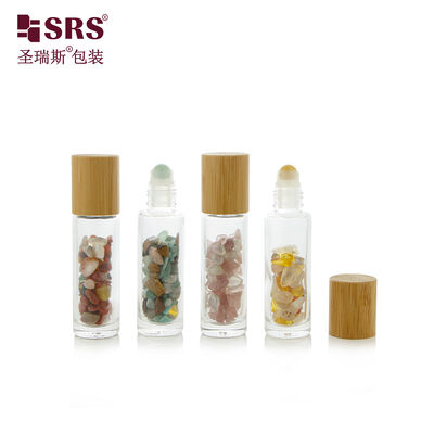 زجاجة كرة دوارة شفافة فارغة عالية الجودة بجدار سميك BLPM-15ML للزيوت العطرية