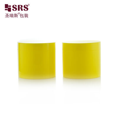 SRSQ 400g الحجم الكبير الفارغ اللامع المنتهي PP إعادة تدوير قنينة PCR للكريم التجميلي