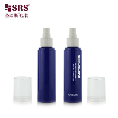 T120D42N24 120ml قنينة مضخة رش البلاستيكي من نوع بي تي لضخ الضباب العطر بدون تسرب تخصيص اللون الشعار