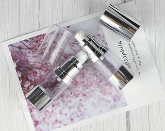 A0230 15ml 30ml 50ml مستحلب العناية بالبشرة مصل فضة مضخة بلا هواء