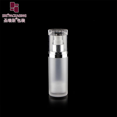 15ml 30ml 50ml شكل مستدير مخصص لون مستحضر أكريليك بدون هواء