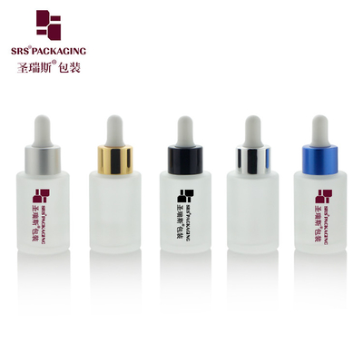 1 أوقية عطر فارغ زجاج العطر الوردي الأزرق الأخضر الأرجواني اللون المخصص زجاجة قطرة الزيت الأساسي 30 مل