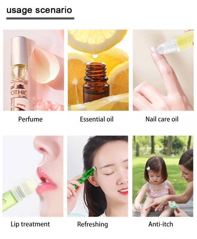 BLP-1ML الحجم المتنقل للعينات الصغيرة عبوة زجاجية شفافة فارغة 6