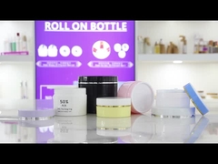 SRSQ 80g 100g 120g 150g 200g 300g 400g البلاستيك غسيل الجسم اللامع الصديق للبيئة ملونة PP PCR جر