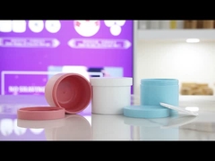 SRSG2 100 غرام فارغة تخصيص لون بلاستيكي كريم جرة PP PCR