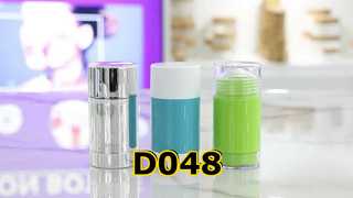 D048 حاوية عصا مزيل العرق البلاستيكية PP PCR المعاد تدويرها