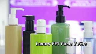 زجاجة غسول PET انظر لماذا تختار مضخة PET البلاستيكية الفاخرة لجل تخفيف طلاء الوجه