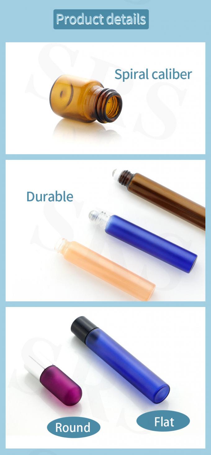 BLP-1ML الحجم المتنقل للعينات الصغيرة عبوة زجاجية شفافة فارغة 0